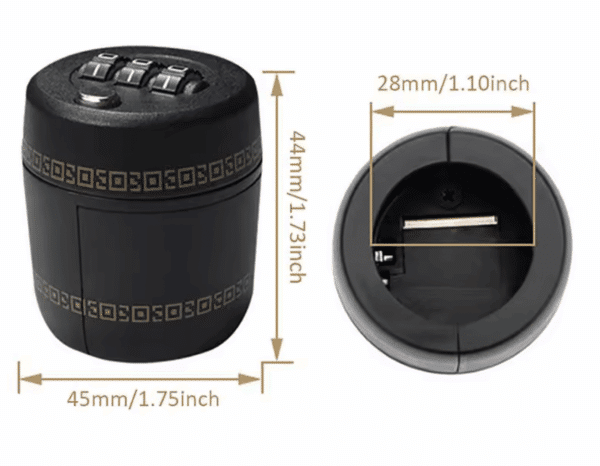 Cadenas à combinaison code chiffre pour bouteille – Image 4
