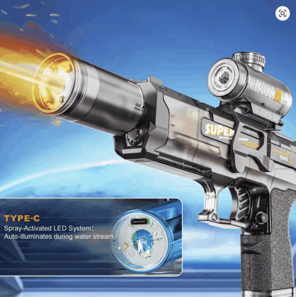 Pistolet à eau électrique UZI